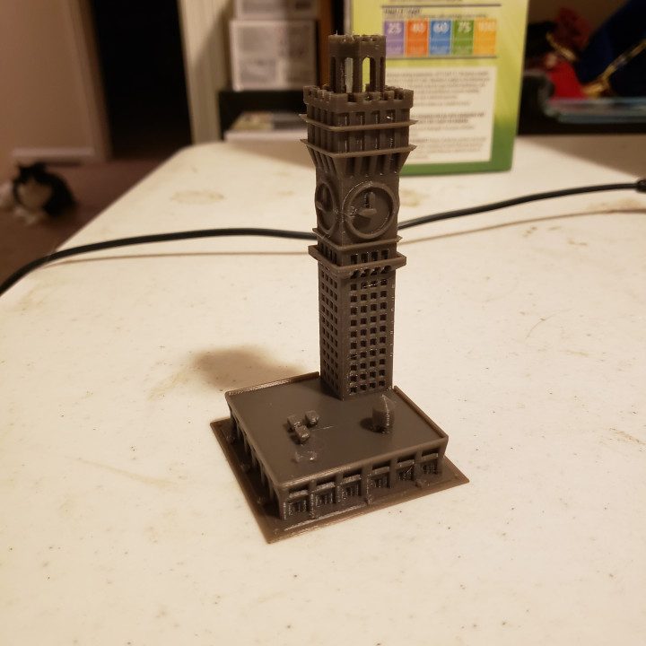 Bromo Seltzer Tower for Small Scale Wargames