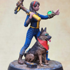 Picture of print of Vault-Tec Vault Girl - Fallout: Wasteland Warfare This print has been uploaded by Ron