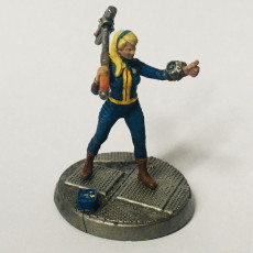 Picture of print of Vault-Tec Vault Girl - Fallout: Wasteland Warfare