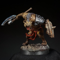 Picture of print of Gnoll Warrior