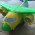 Transport Aircraft Toy Puzzle print image