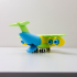 Transport Aircraft Toy Puzzle image