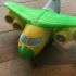 Transport Aircraft Toy Puzzle print image