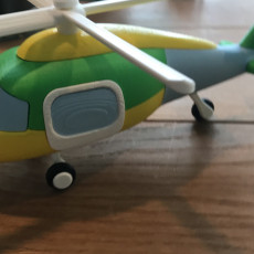 Picture of print of Helicopter Toy Puzzle