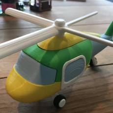 Picture of print of Helicopter Toy Puzzle