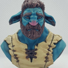 Picture of print of Firbolg Bust [Pre-Supported]