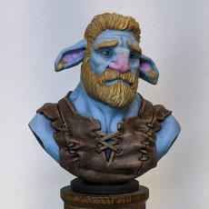 Picture of print of Firbolg Bust [Pre-Supported]
