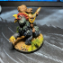 Scurryni Bard Riding Chickenbear (With Pre Supports) print image