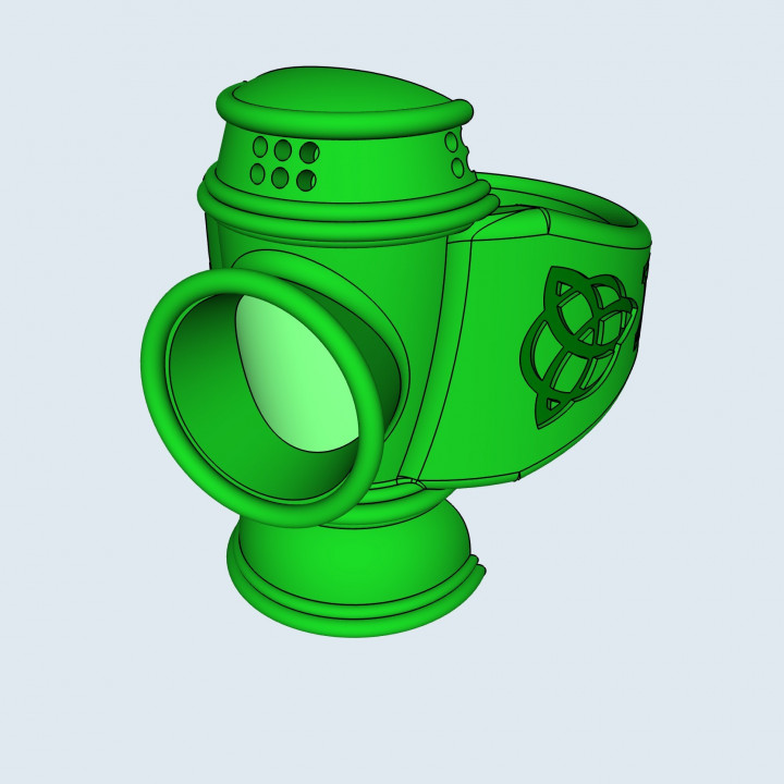 Download 3d Printable Golden Age Green Lantern Ring By Brien Shores