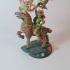 Bronwin - Forest Queen with Deer - 32mm - DnD - print image