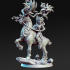 Bronwin - Forest Queen with Deer - 32mm - DnD - image