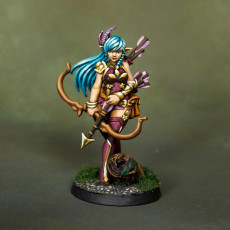 Picture of print of Elaina -  Female Elf Archer - 32mm - DnD -