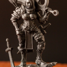 Picture of print of Rose - Female Soldier - 32mm - DnD -