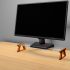 Monitor Stand (DIY IKEA BESTA Glass Shelf) image