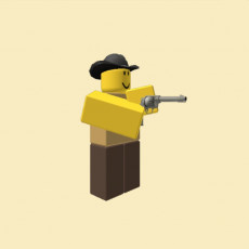 Picture of print of Roblox Tower defense Simulator cowboy