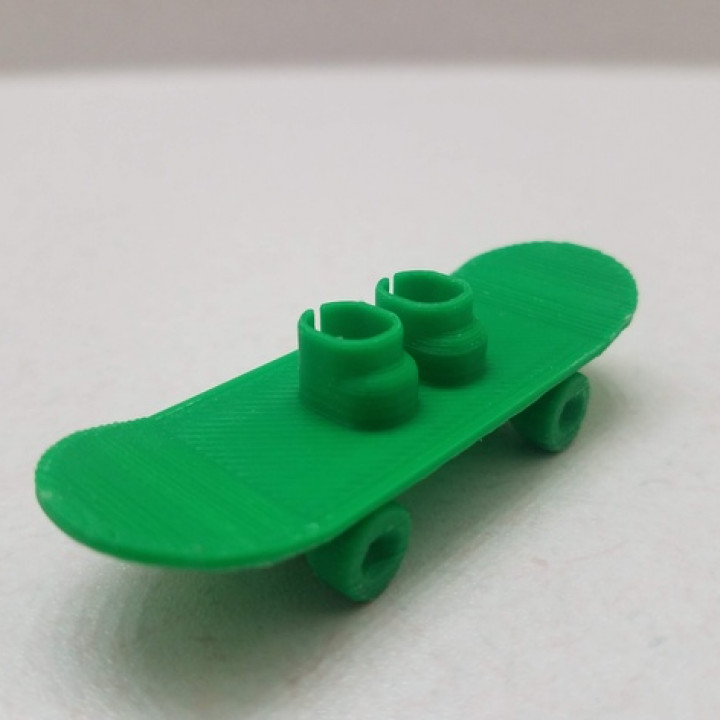 3d Printable Lol Surprise Skateboard Side By Pulo Ortega