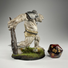 Picture of print of Orc Berserker Pose 2 - Presupported