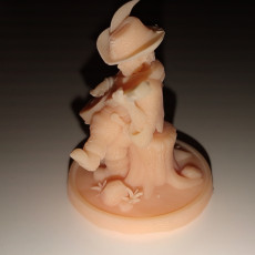 Picture of print of KICKSTARTER FREE ''Halfling Bard" Presupported 3D Model