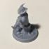 KICKSTARTER FREE ''Halfling Bard" Presupported 3D Model print image