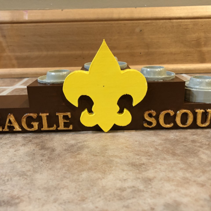Boy Scout - Eagle Scout Ceremony Candle Holder