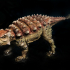 Ankylosaurus print image