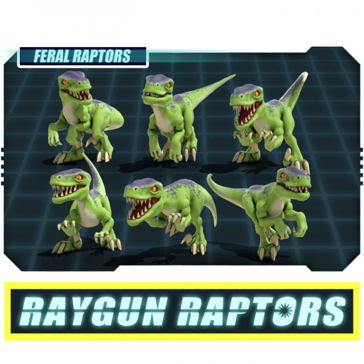 Raygun Raptors Feral Raptor Squad's Cover