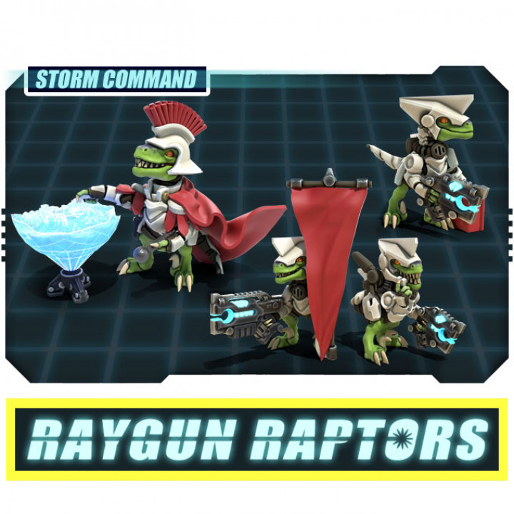 Raygun Raptors Stormtrooper Command Squad's Cover