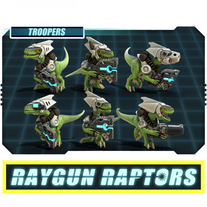 Raygun Raptors Trooper Squad's Cover