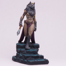 Picture of print of Oleana the Werewolf Queen pre-supported This print has been uploaded by Kevin