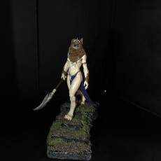 Picture of print of Oleana the Werewolf Queen pre-supported This print has been uploaded by lexz