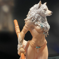 Picture of print of Oleana the Werewolf Queen pre-supported This print has been uploaded by Andy Chu