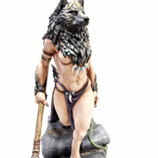 Picture of print of Oleana the Werewolf Queen pre-supported This print has been uploaded by Timur