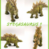Stegosaurus print image