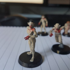 Picture of print of Vampire Spawn Set, 5 Miniatures, Dungeons and Dragons !FREE!