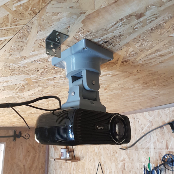 3D Printable Universal Projector by Aaron Manning