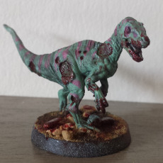 Picture of print of Undead Velociraptor