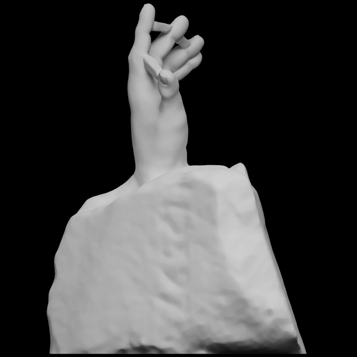 Hand from the tomb