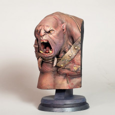 Picture of print of Orc Berserker Bust - Presupported