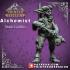 Alchemist - Goblin - Male - Artificer - 32mm scale - D&D - Printed Obsession image