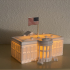 The White House (Lamp) - USA print image