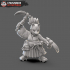 Dwarf Female Samurai Ronin image