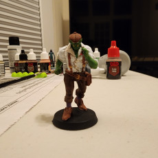 Picture of print of Artificer - Artillerist - Male Orc - PRESUPPORTED - 32mm Scale