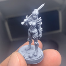 Picture of print of Female Warrior