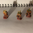 Fire Elementals small (Pre Supported) print image