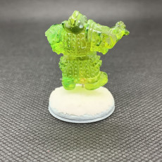 Picture of print of Zombie Dwarfs (pre supported)