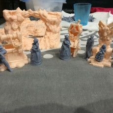 Picture of print of x6 Vampire Court - Pre Supported