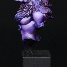 Picture of print of Oleana the Werewolf Queen bust pre-supported This print has been uploaded by Kara Nash