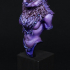 Oleana the Werewolf Queen bust pre-supported print image
