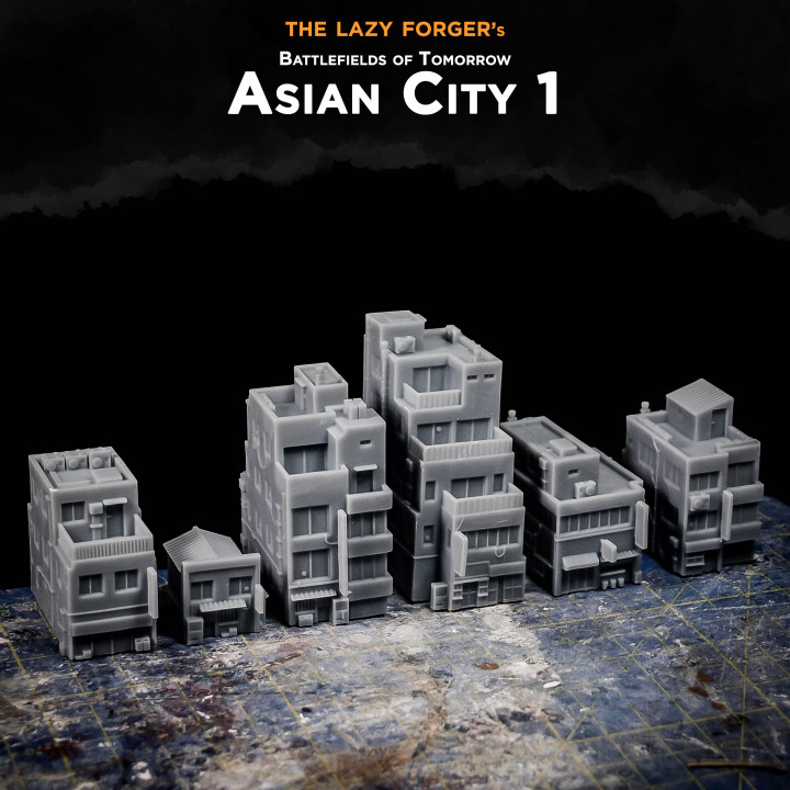 Battlefields of Tomorrow - Asian City 1's Cover