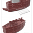 Japanese Sengoku-era or seki bune ship (stl file) image